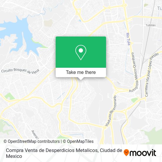 Compra Venta de Desperdicios Metalicos map
