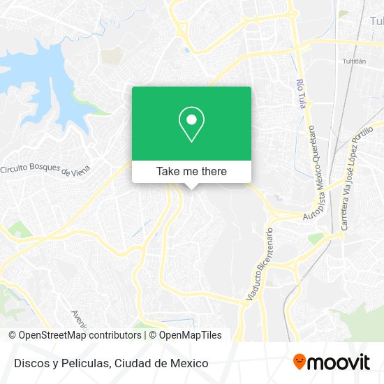 Mapa de Discos y Peliculas