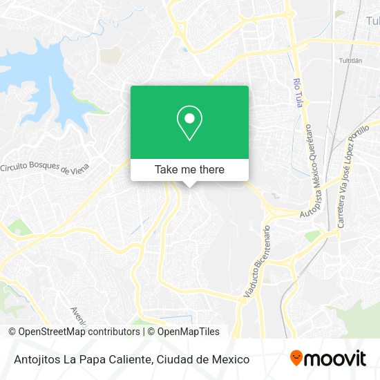 Antojitos La Papa Caliente map