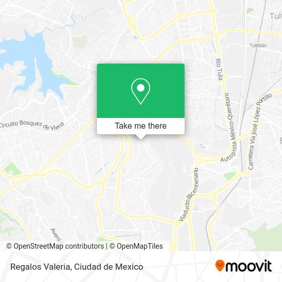 Regalos Valeria map