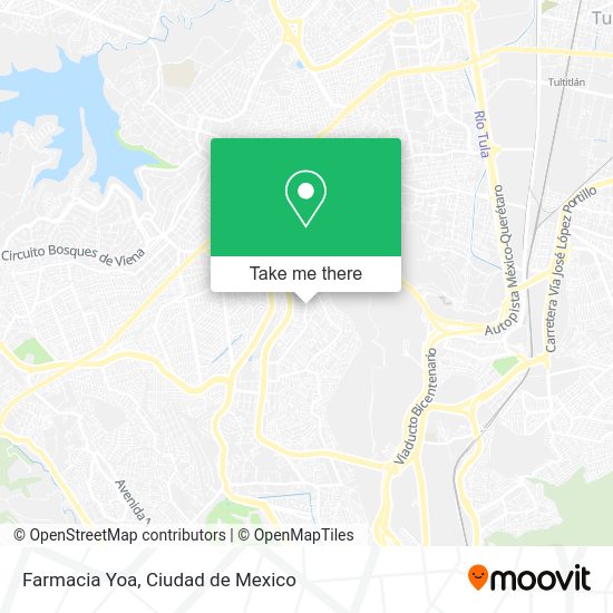 Mapa de Farmacia Yoa