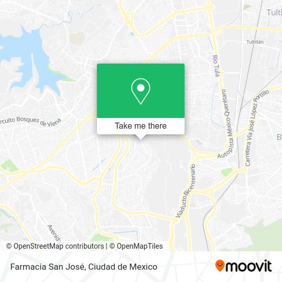 Mapa de Farmacia San José