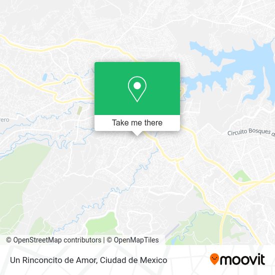 Mapa de Un Rinconcito de Amor