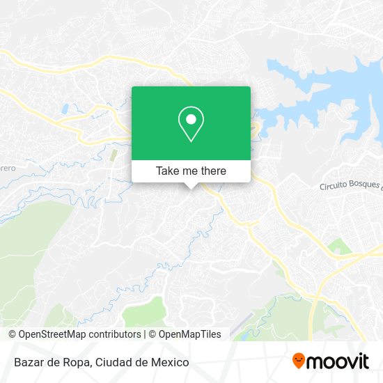 Mapa de Bazar de Ropa