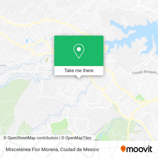 Miscelánea Flor Morena map