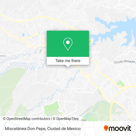 Mapa de Miscelánea Don Pepe
