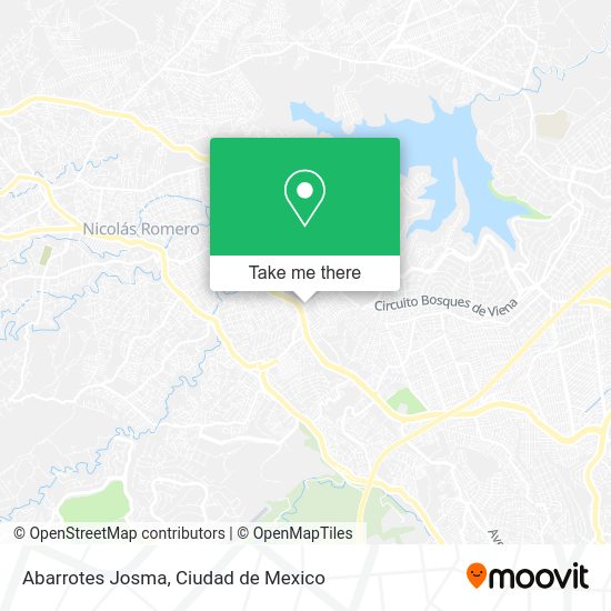 Mapa de Abarrotes Josma