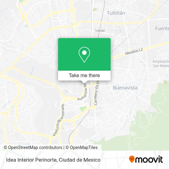 Idea Interior Perinorte map