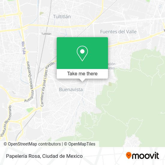 Papelería Rosa map