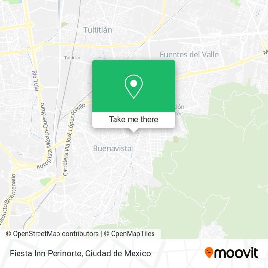 Fiesta Inn Perinorte map