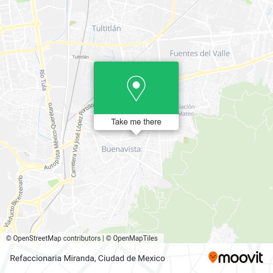 Refaccionaria Miranda map