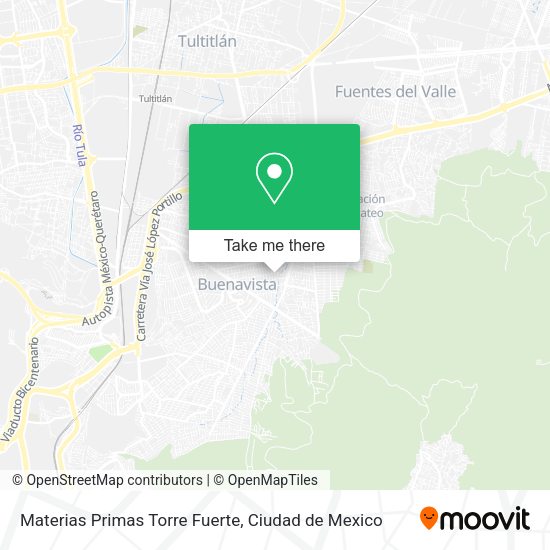 Materias Primas Torre Fuerte map