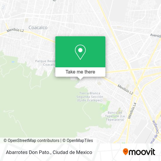 Abarrotes Don Pato. map