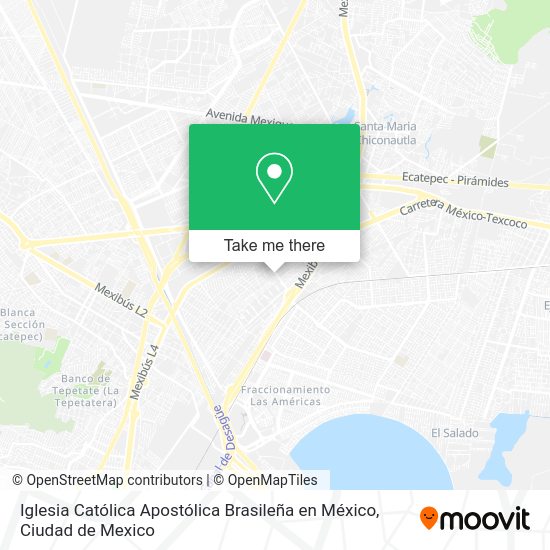 Iglesia Católica Apostólica Brasileña en México map
