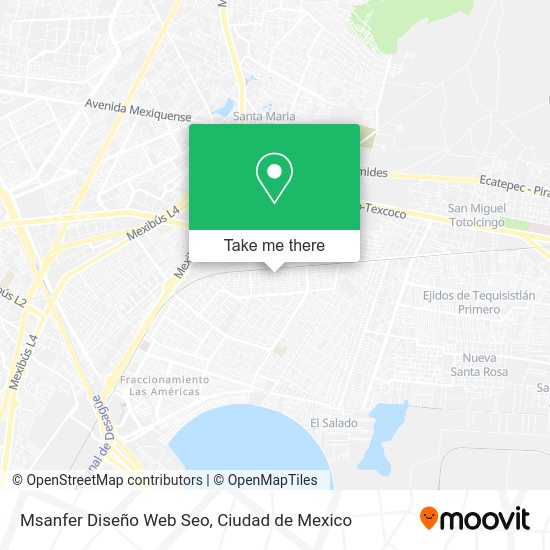 Msanfer Diseño Web Seo map