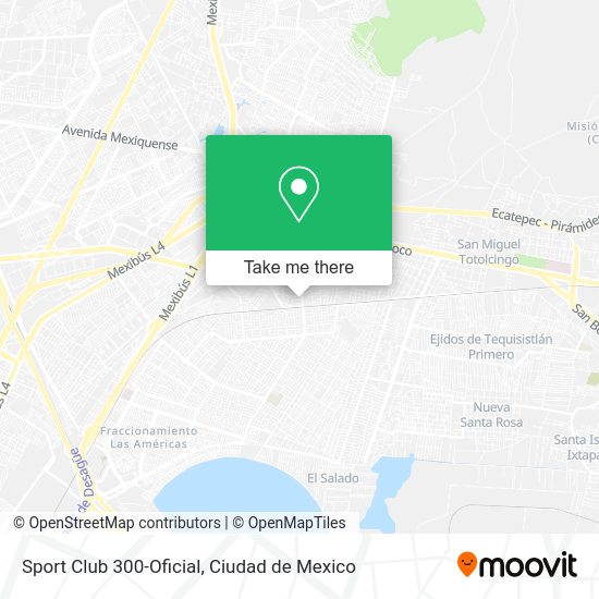 Mapa de Sport Club 300-Oficial