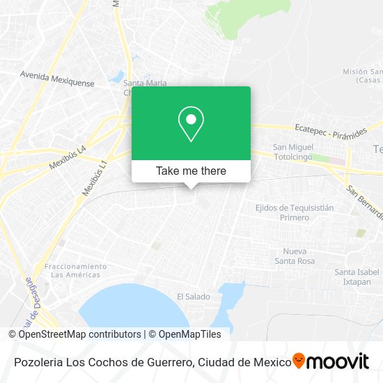Pozoleria Los Cochos de Guerrero map