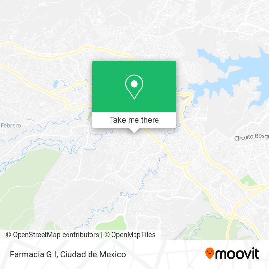 Mapa de Farmacia G I