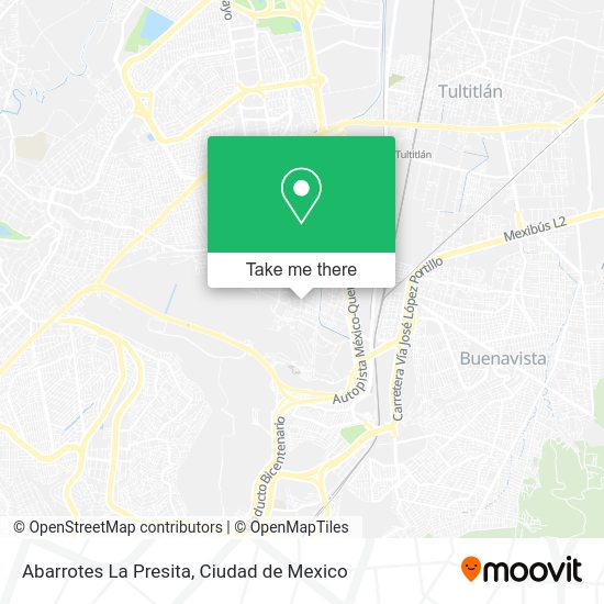 Abarrotes La Presita map