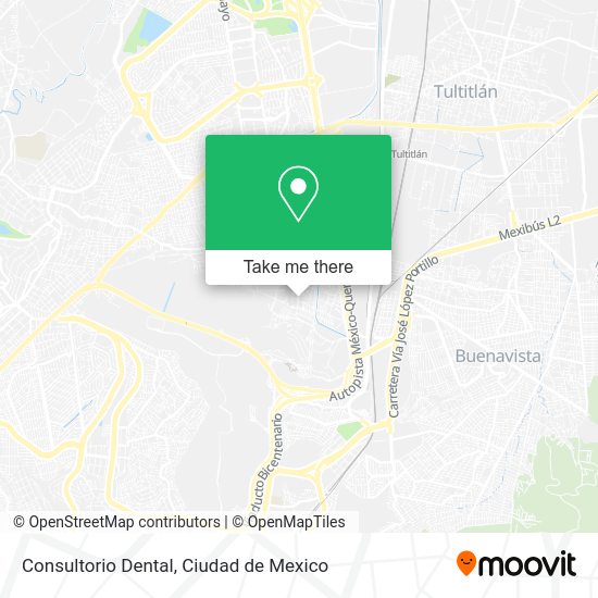 Consultorio Dental map