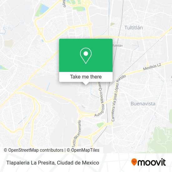 Mapa de Tlapaleria La Presita