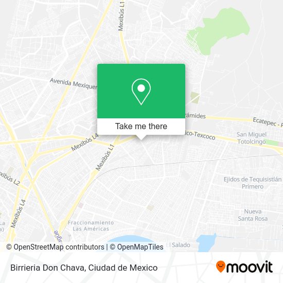 Birrieria Don Chava map