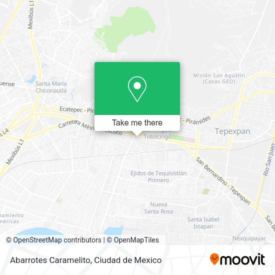 Abarrotes Caramelito map