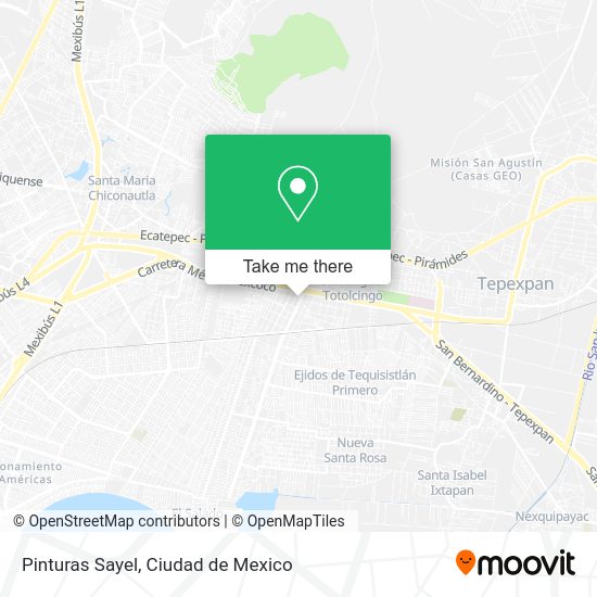 Mapa de Pinturas Sayel