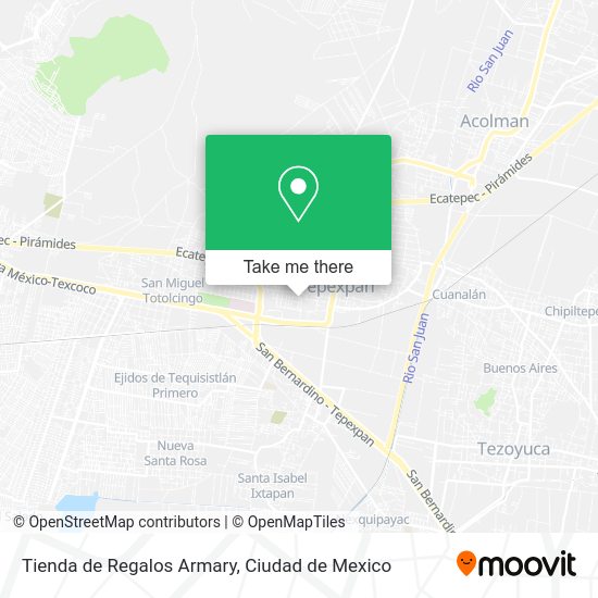 Tienda de Regalos Armary map