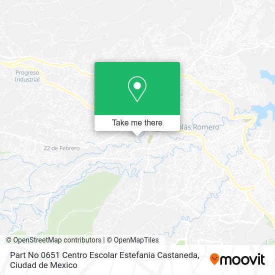 Part No 0651 Centro Escolar Estefania Castaneda map