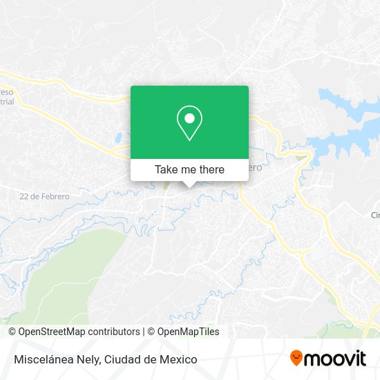 Mapa de Miscelánea Nely
