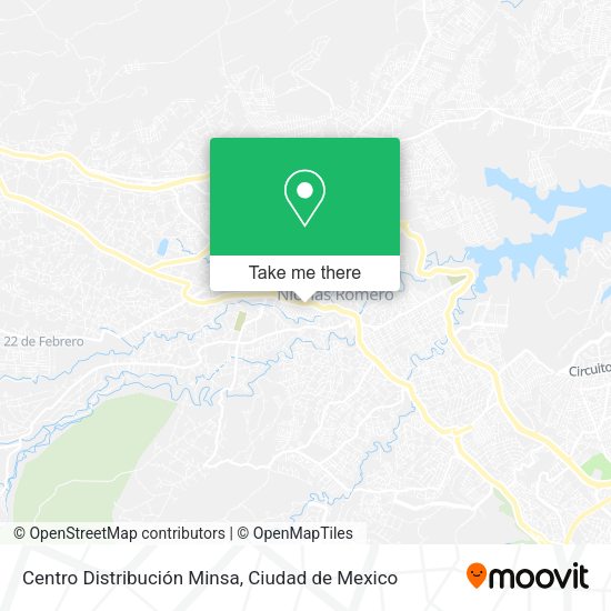 Mapa de Centro Distribución Minsa