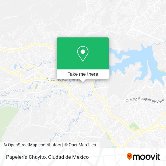 Papelería Chayito map