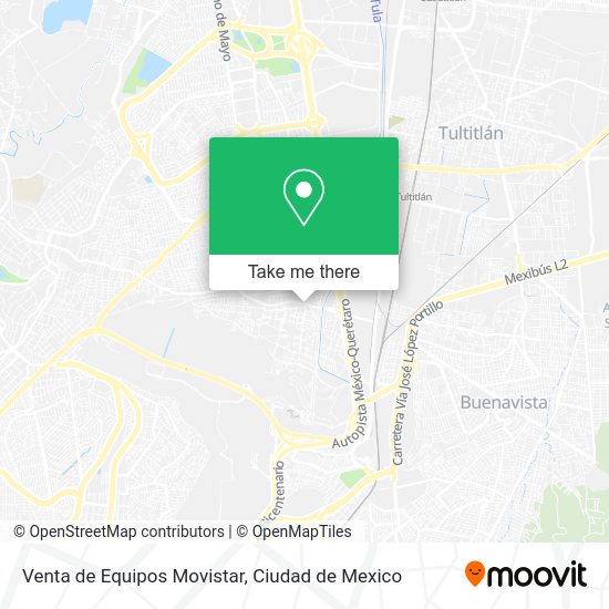 Venta de Equipos Movistar map