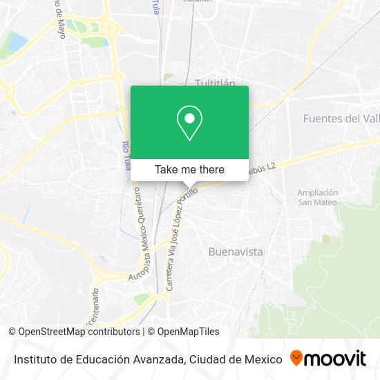 Instituto de Educación Avanzada map