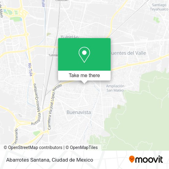 Abarrotes Santana map