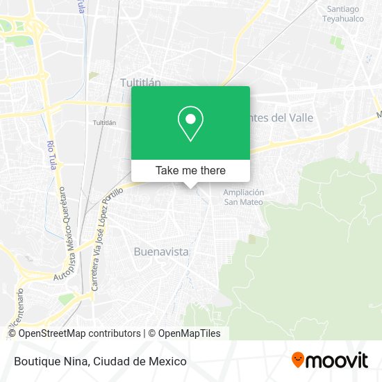 Boutique Nina map