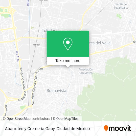 Abarrotes y Cremeria Gaby map
