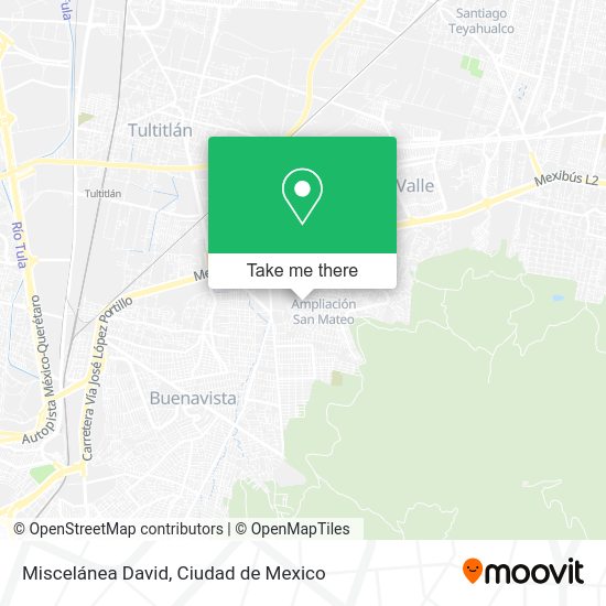 Mapa de Miscelánea David