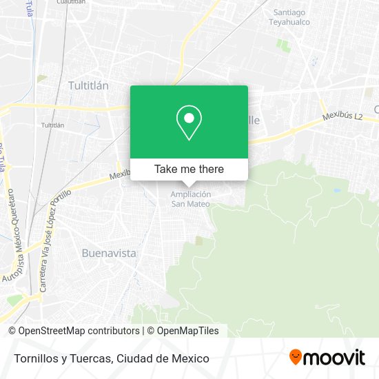 Mapa de Tornillos y Tuercas
