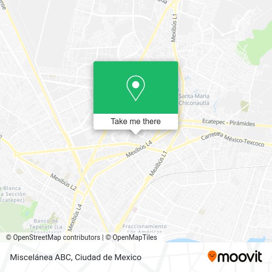 Mapa de Miscelánea ABC