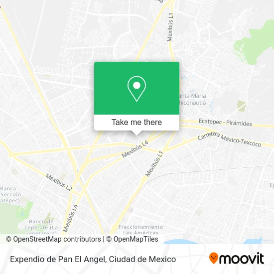 Expendio de Pan El Angel map