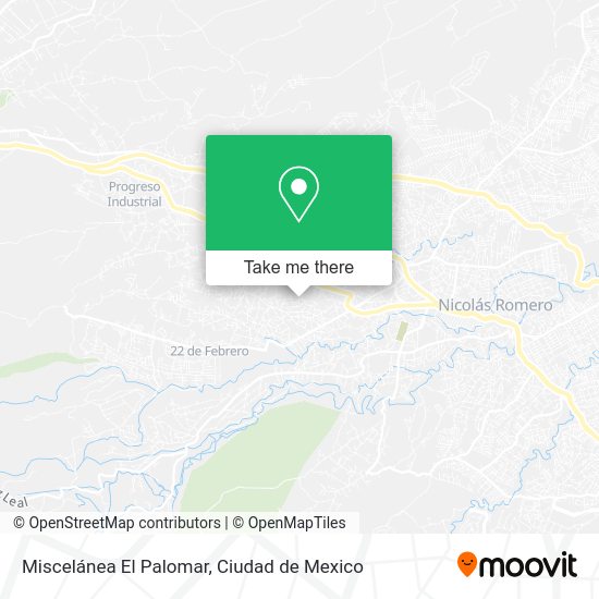 Miscelánea El Palomar map