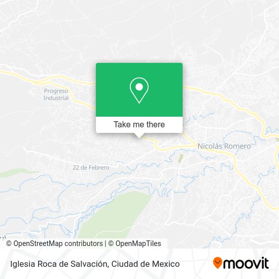 Mapa de Iglesia Roca de Salvación