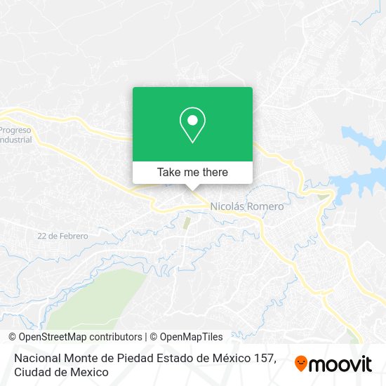 Nacional Monte de Piedad Estado de México 157 map