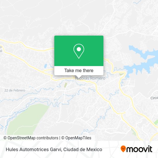 Hules Automotrices Garvi map