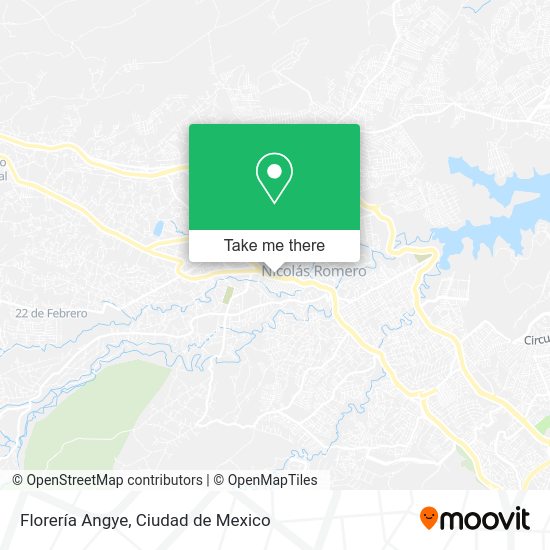 Florería Angye map