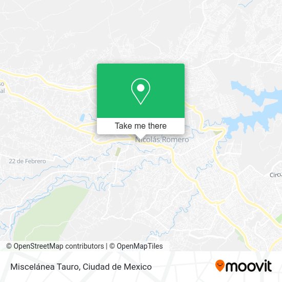 Miscelánea Tauro map