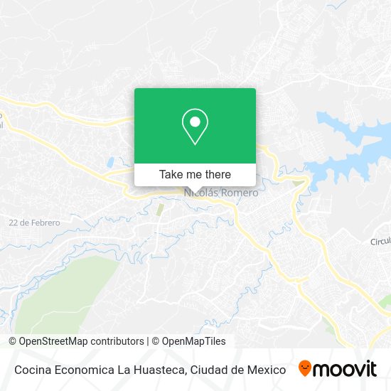 Cocina Economica La Huasteca map