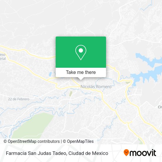 Farmacia San Judas Tadeo map